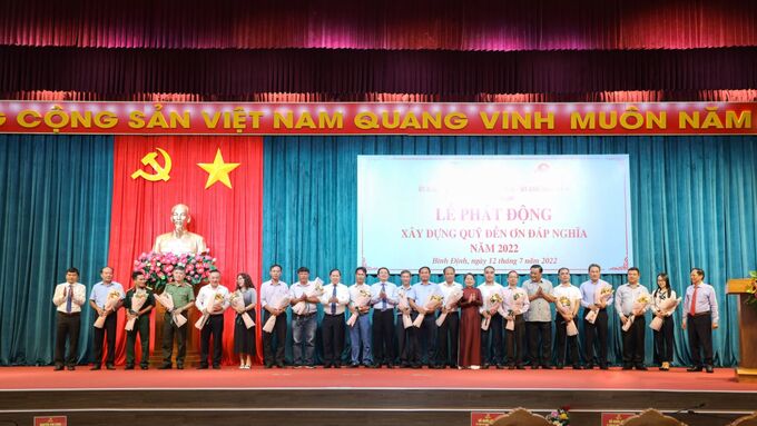 Hoạt động chung tay ủng hộ Quỹ Đền ơn đáp nghĩa năm 2022 của tỉnh Bình Định thể hiện sự tri ân và sự chia sẻ của doanh nghiệp đối với những hoạt động cộng đồng.