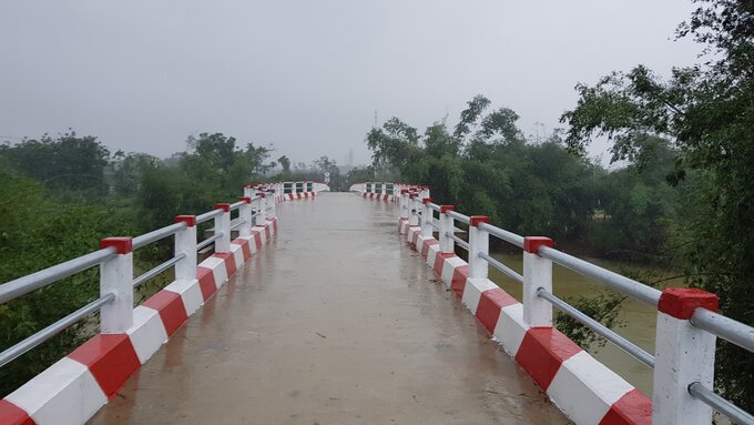Cầu Ông Bình thuộc dự án LRAMP hoàn thành và đưa vào khai thác vào 5/5/2022
