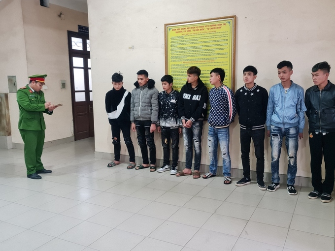 Các đối tượng liên quan tại cơ quan Công an