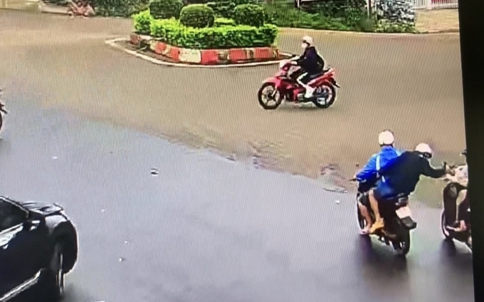 Hình ảnh ghi lại vụ việc