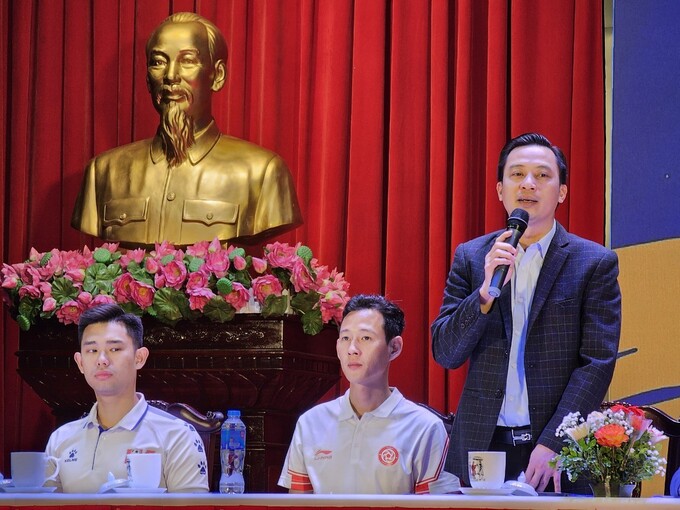 Ông Nguyễn Tuấn Anh - Phó Chủ tịch thường trực Công ty cổ phần bóng đá Bắc Ninh chia sẻ.