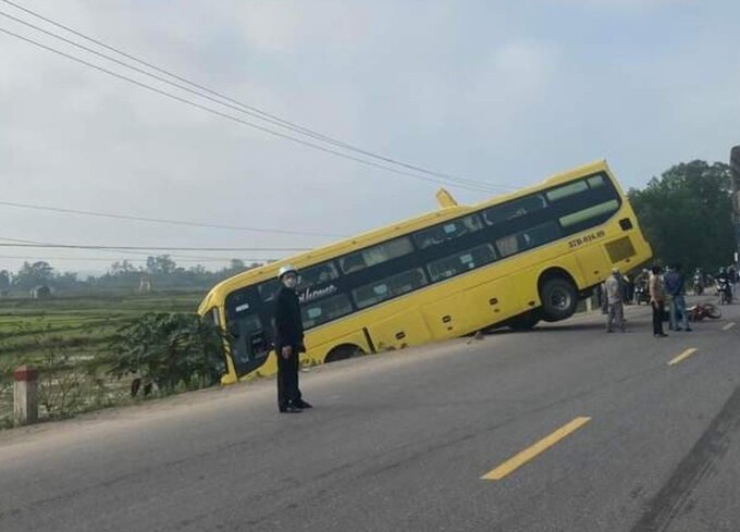 Hiện trường vụ tai nạn