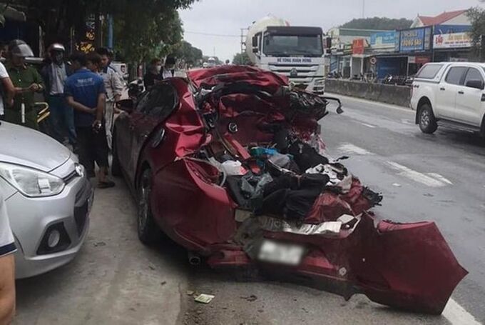 Hiện trường vụ tai nạn