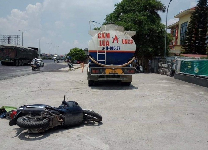 Hiện trường vụ tai nạn