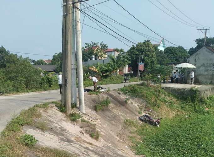 Hiện trường vụ tai nạn
