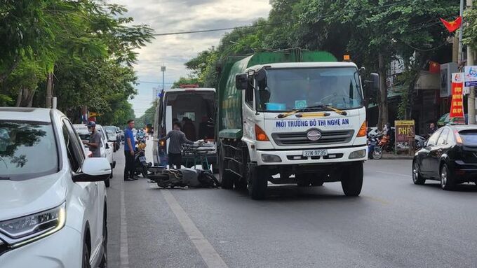 Hiện trường vụ tai nạn