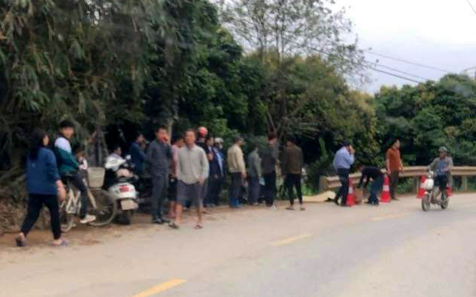 Hiện trường vụ tai nạn
