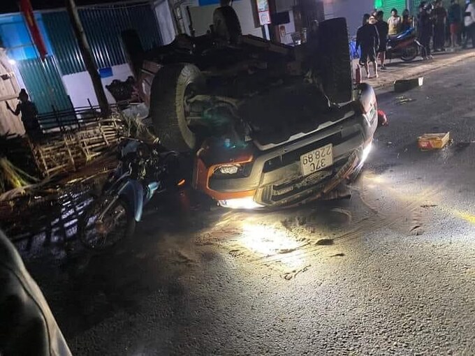 Các phương tiện liên quan hư hỏng nặng