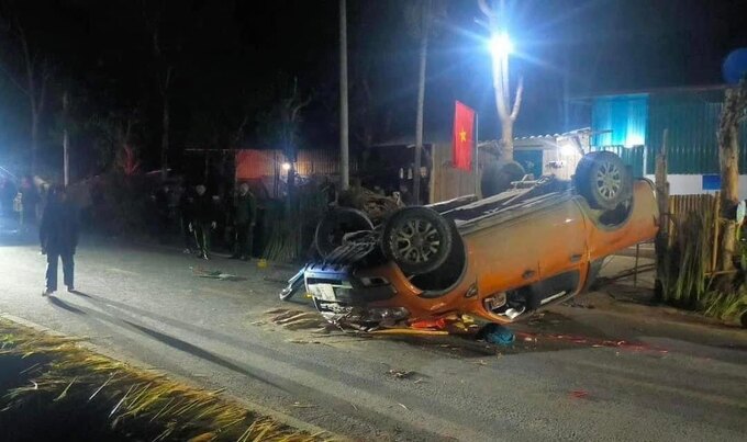 Hiện trường vụ tai nạn