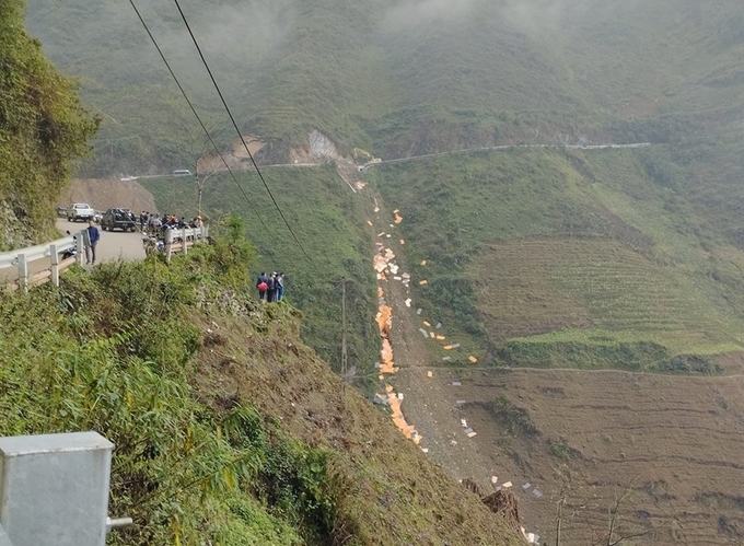 Hiện trường vụ tai nạn