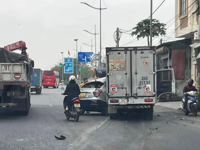 Hiện trường vụ tai nạn