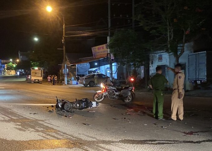 Hiện trường vụ tai nạn