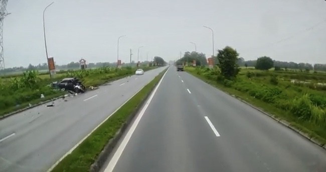 Hiện trường vụ tai nạn
