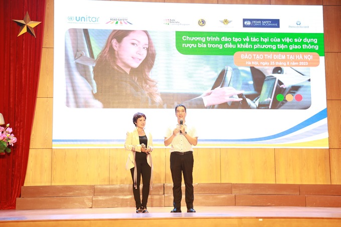 Chương trình đào tạo về tác hại của việc sử dụng rượu bia trong điều khiển phương tiện giao thông tại Việt Nam
