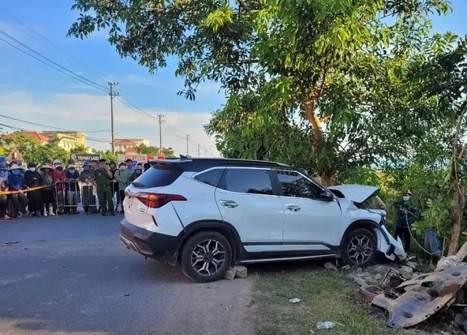 Hiện trường vụ tai nạn