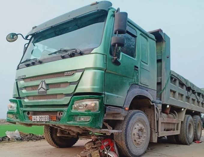 Hiện trường vụ tai nạn