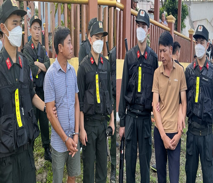 2 đối tượng Nguyễn Văn Thụ và Lê Văn Toản