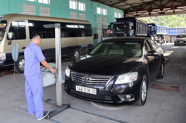 Từ 1/8/2022 giảm lệ phí kiểm định xe cơ giới