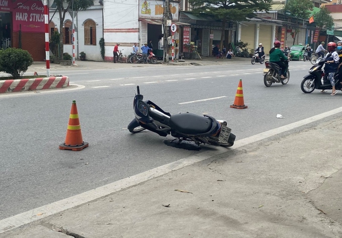 Hiện trường vụ tai nạn