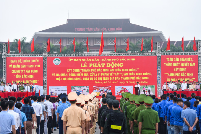 Toàn cảnh buổi Lễ phát động.