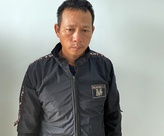 Đối tượng Trương Đình Nhạt. Ảnh: B.Đ