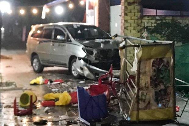 Hiện trường vụ tai nạn