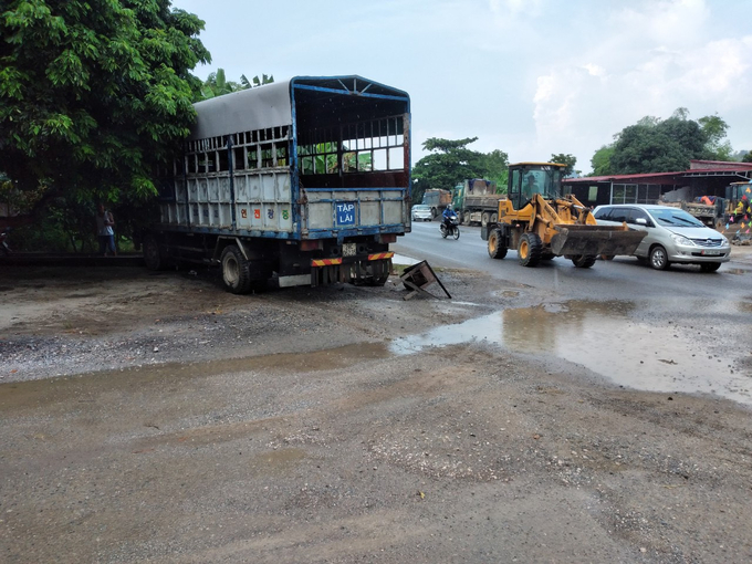 Hiện trường vụ tai nạn