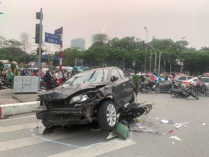 Hiện trường vụ tai nạn