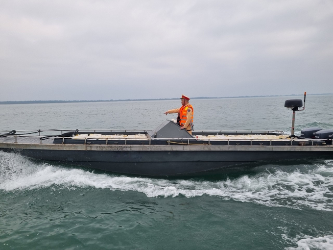 Phương tiện bị lực lượng chức năng bắt giữ