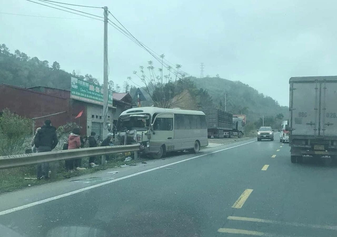 Hiện trường vụ tai nạn