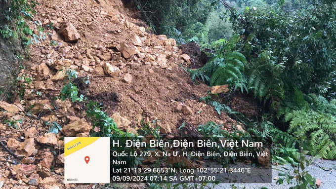 Sạt lở QL.279