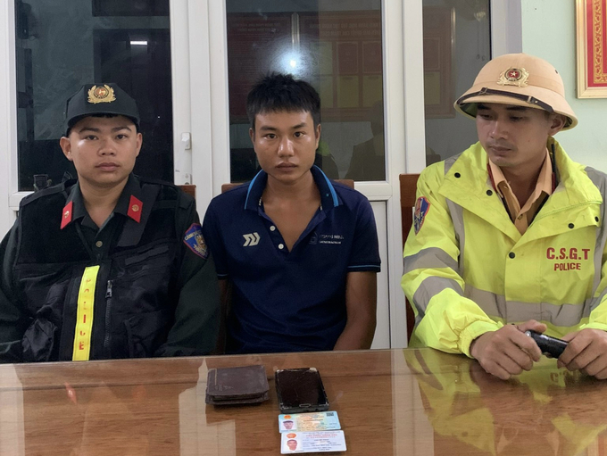 CSGT Nghệ An bắt đối tượng giết người