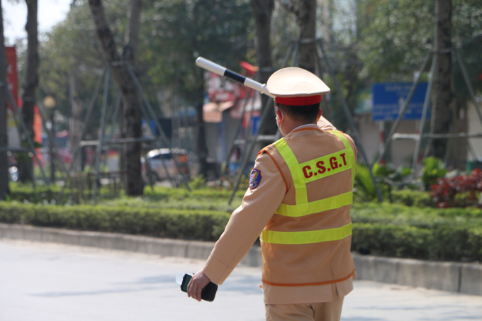 Lực lượng CSGT triển khai kiểm tra, xử lý vi phạm nồng độ cồn xuyên Tết