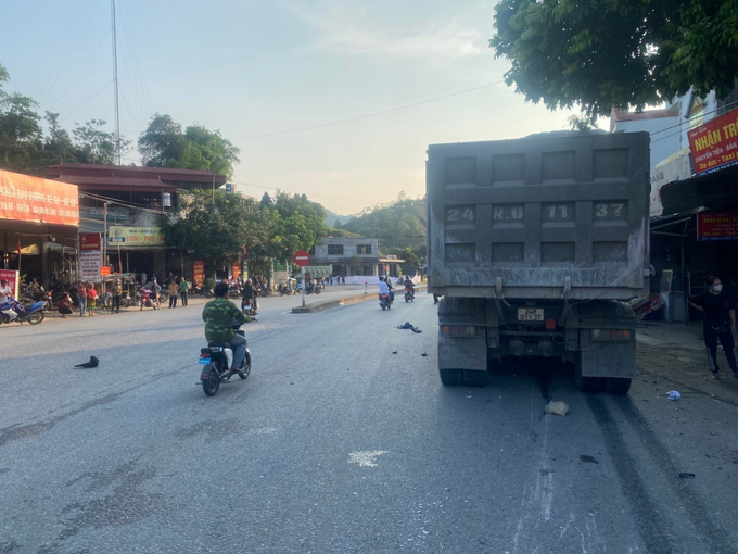 Hiện trường vụ tai nạn