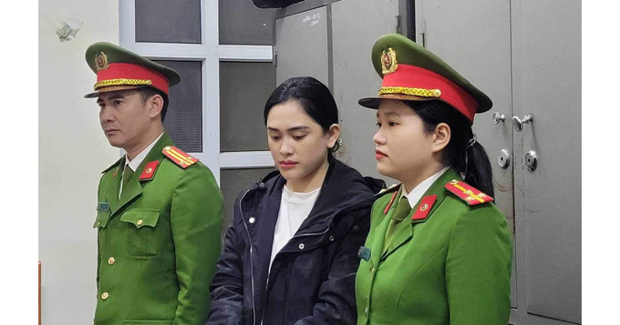 Phan Thị Ngọc Minh tại cơ quan điều tra