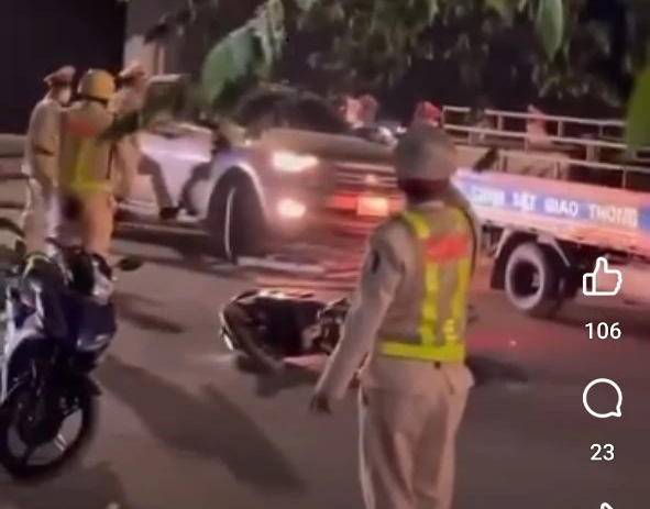 Hiện trường xảy ra vụ việc.