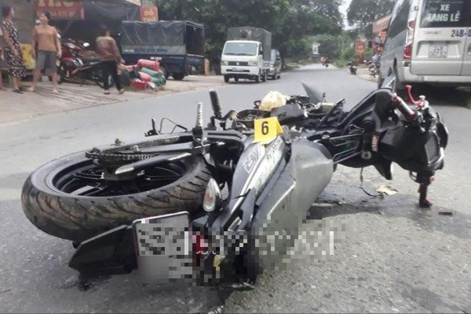 Hiện trường vụ tai nạn