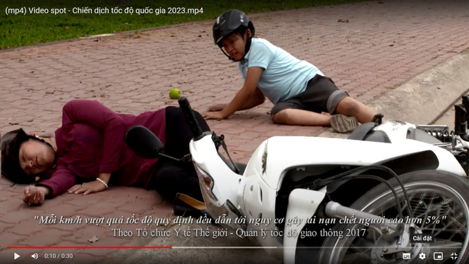 Hình ảnh được cắt từ video “Người mẹ”