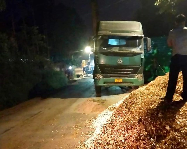 Hiện trường vụ tai nạn
