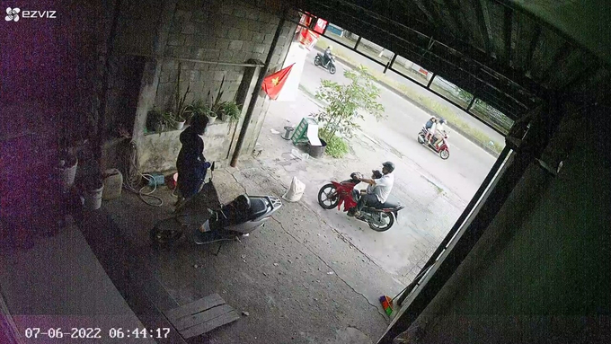 Hình dạng chiếc xe Jupiter của anh T., trước thời điểm bị mất.