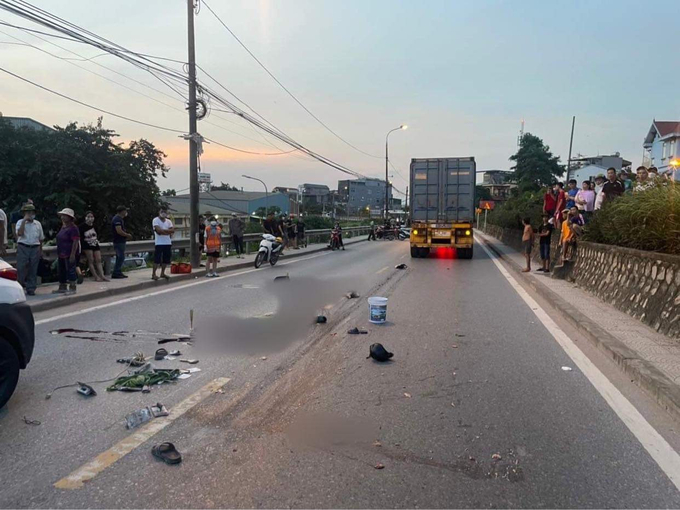 Hiện trường vụ tai nạn