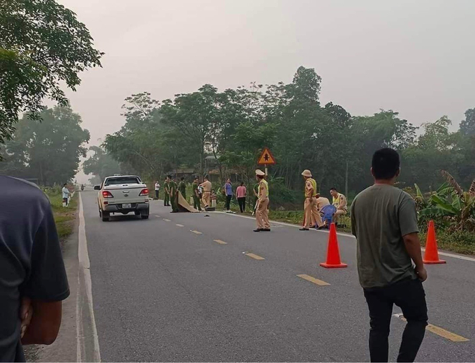 Hiện trường vụ tai nạn