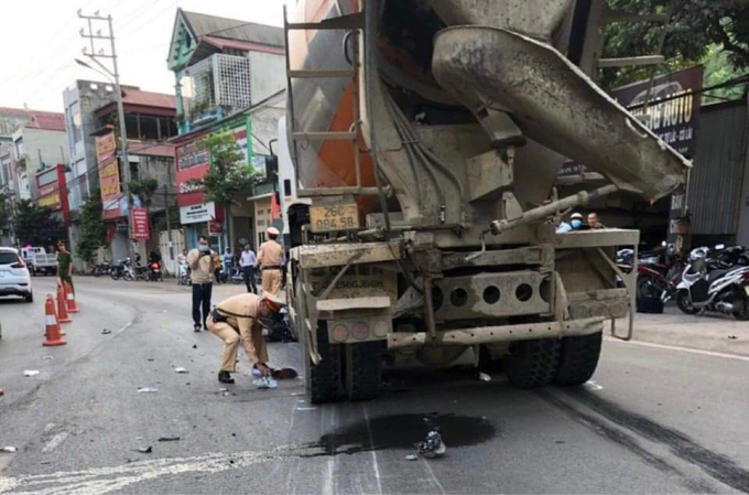 Hiện trường vụ tai nạn