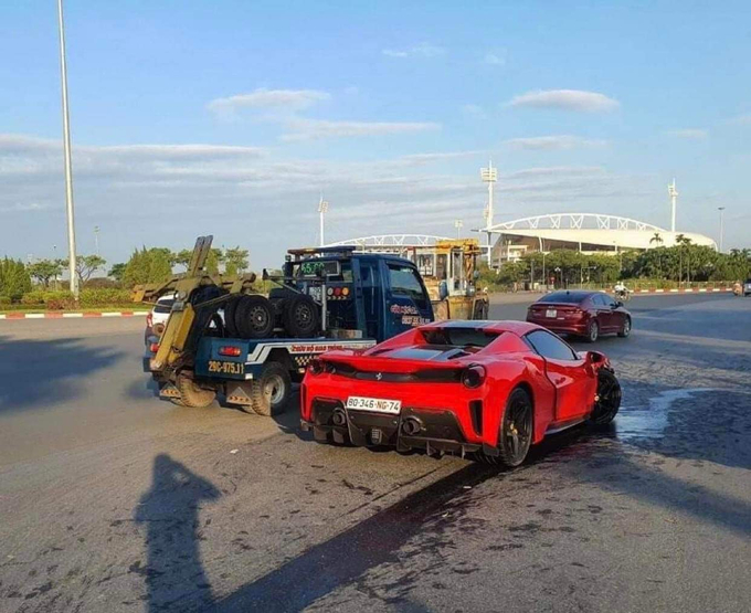 Chiếc xe gây tai nạn