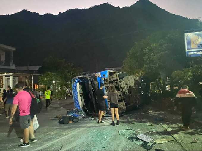 Hiện trường vụ tai nạn