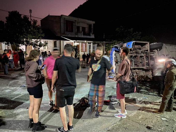 Những người bị thương chủ yếu là khách nước ngoài
