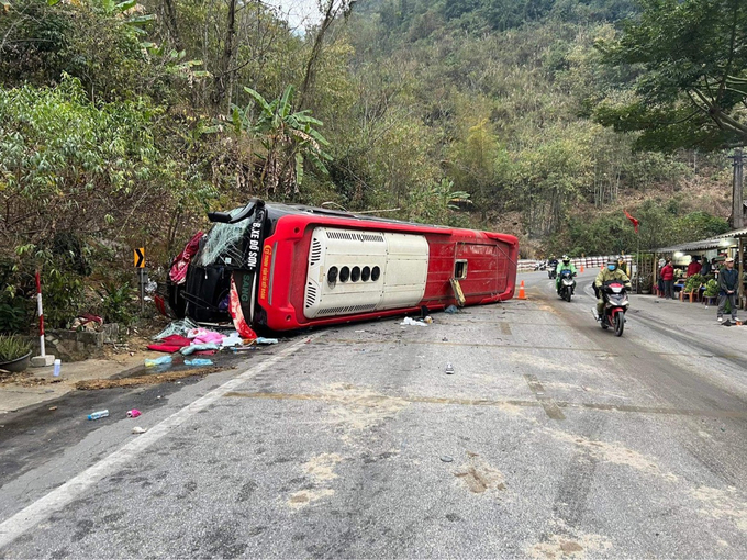 Hiện trường vụ tai nạn