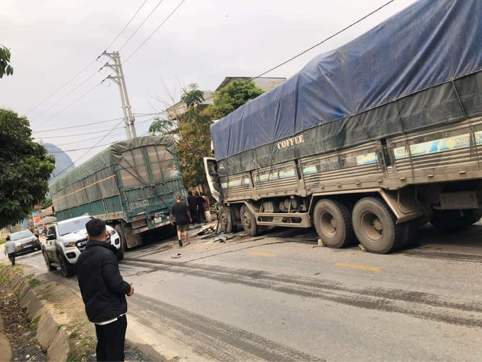 Hiện trường vụ tai nạn