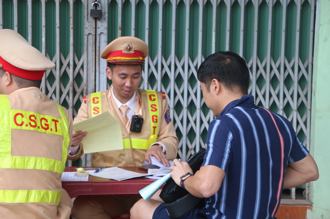 Những trường hợp vi phạm tốc độ bị lực lượng chức năng xử lý