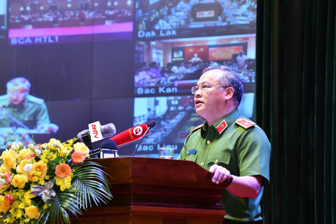 Thứ trưởng Bộ Công an Nguyễn Văn Long. Ảnh: Bộ Công an